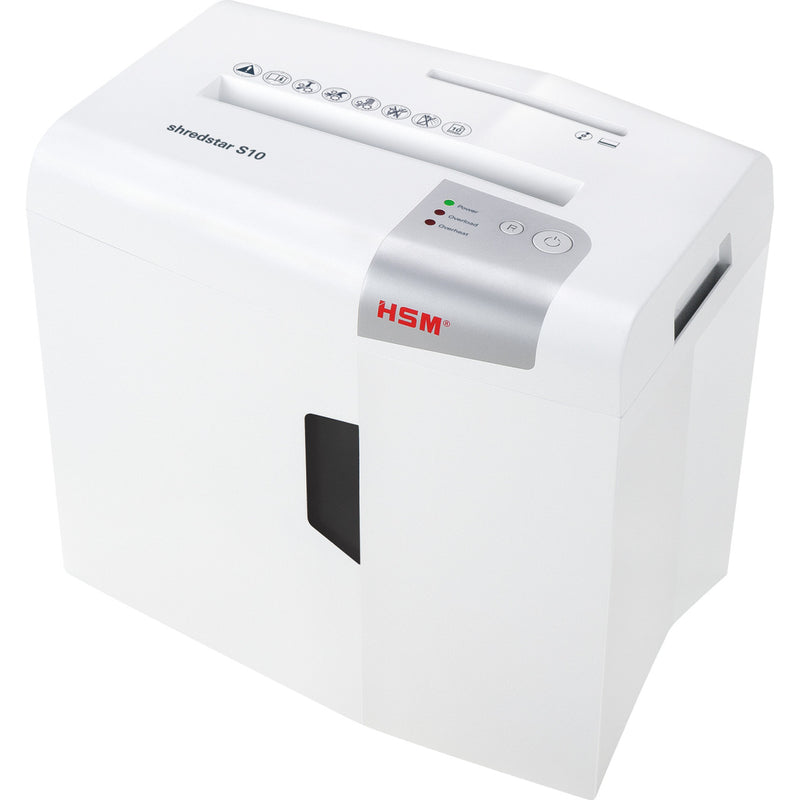 HSM shredstar S10 1/4 inch strip cut with separate CD cutting unit - HSM1042w