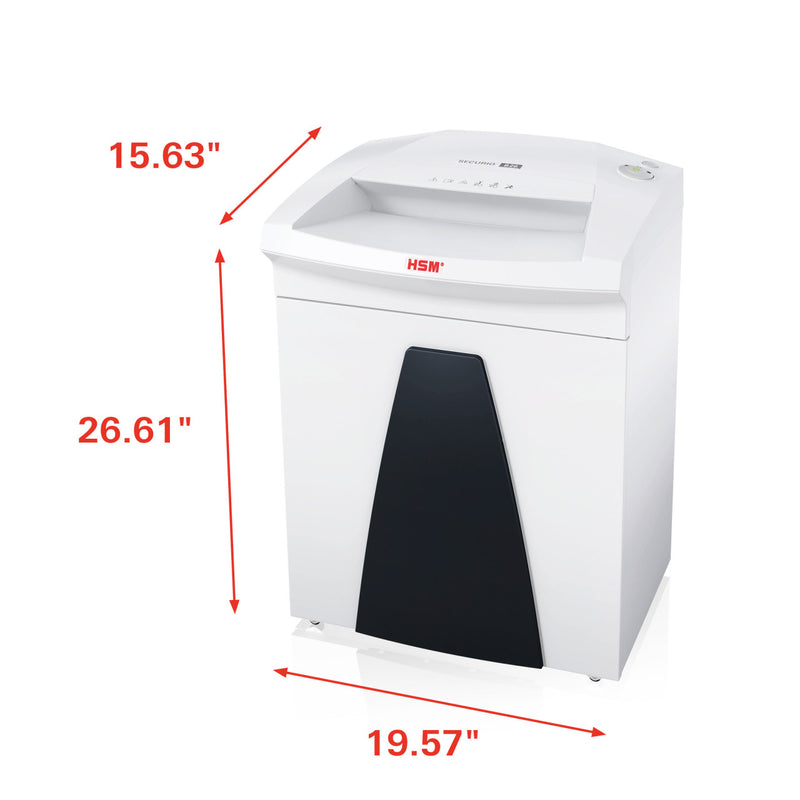 HSM SECURIO B26 1/8 Inch Strip Cut Shredder - HSM1800
