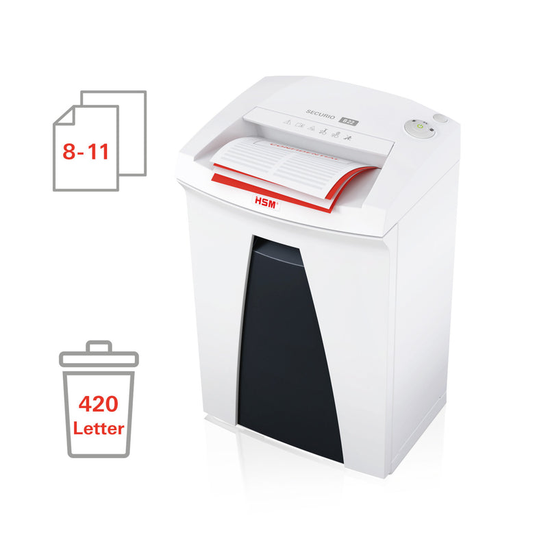 HSM SECURIO B22 1/16 x 5/8 Cross Cut Document Shredder - HSM1832