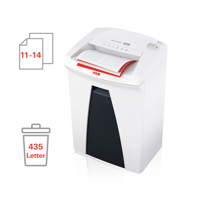 HSM SECURIO B22 1/8 x 1 1/8 Cross Cut Document Shredder - HSM1833