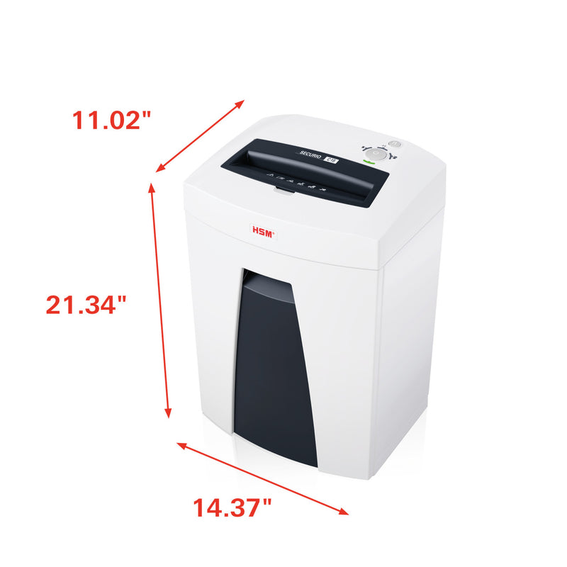 HSM SECURIO C18 1/16 x 5/8 Cross Cut Document Shredder - HSM1912