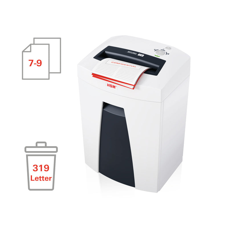 HSM SECURIO C18 1/16 x 5/8 Cross Cut Document Shredder - HSM1912