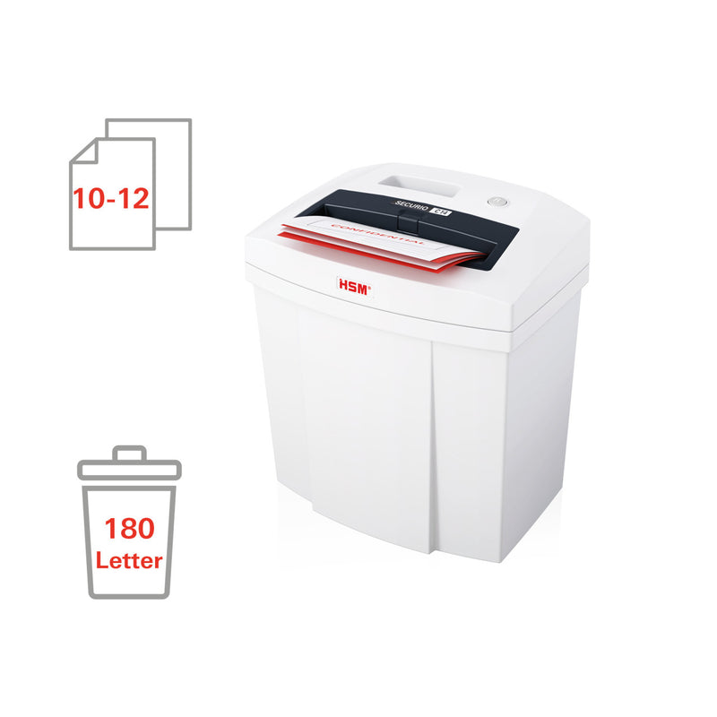 HSM SECURIO C14 1/8 Inch Strip Cut Document Shredder - HSM2250