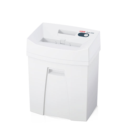 HSM Pure 220 5/32 x 1 Cross Cut Document Shredder - HSM2323