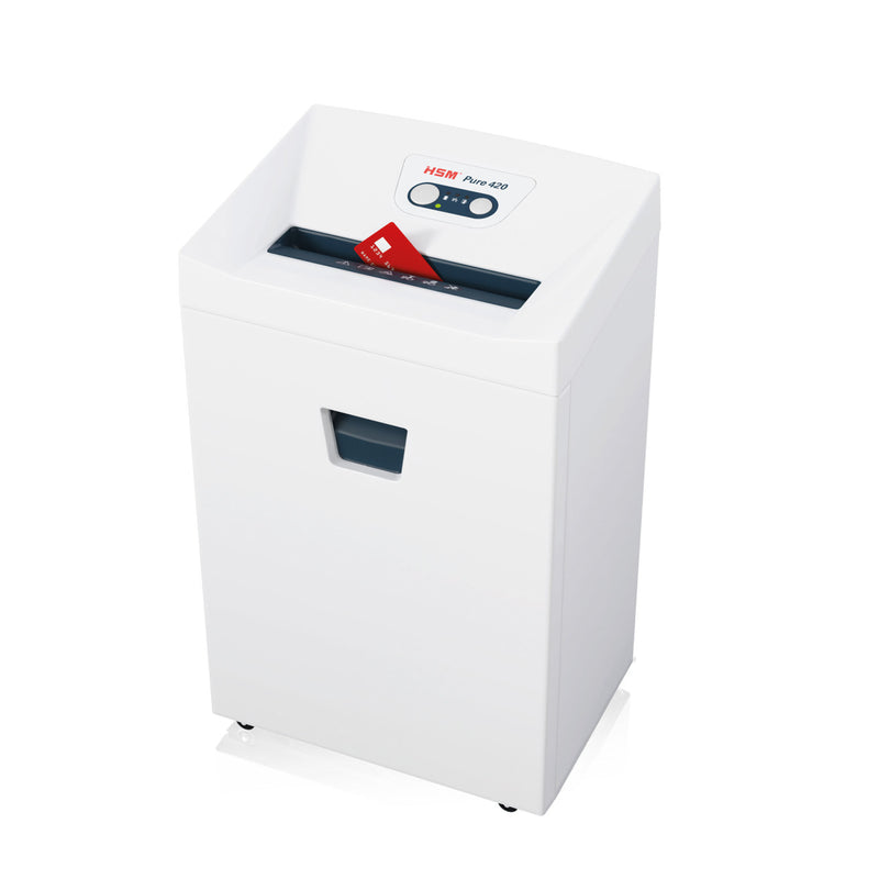 HSM Pure 420 1/4 inch Strip Cut Document Shredder - HSM2341