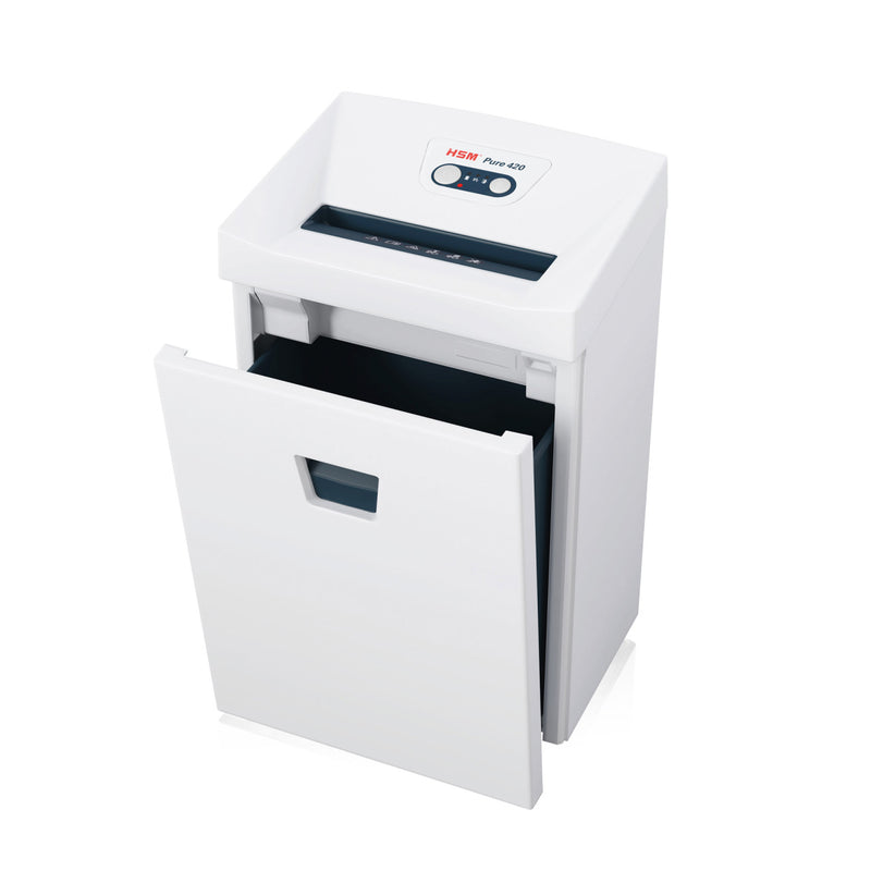 HSM Pure 420 1/4 inch Strip Cut Document Shredder - HSM2341
