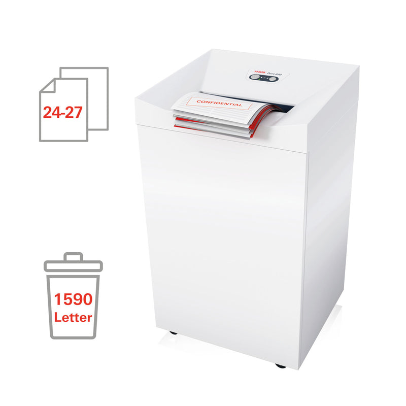 HSM Pure 630 3/16 x 1 1/8 Document Shredder - HSM2363