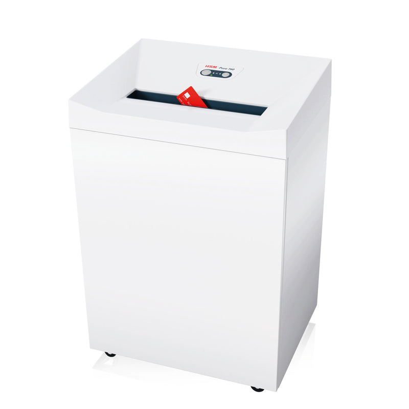 HSM Pure 740 3/16 x 1 1/8 Cross Cut Document Shredder - HSM2373