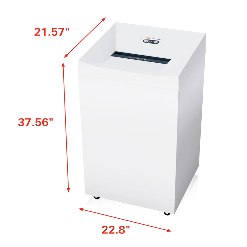 HSM Pure 830 1/8 inch Strip Cut Document Shredder - HSM2380