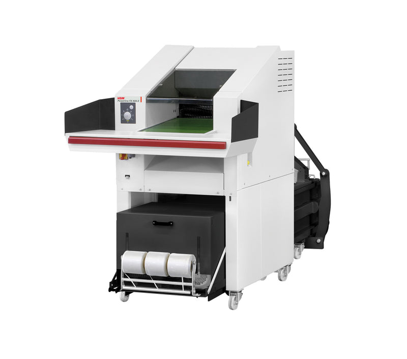 HSM Powerline SP 5088 - 7/16 x 1 1/2 - 3 5/32 Industrial Shredder and Baler - HSM365511