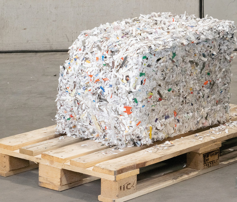 HSM Powerline SP 5080 - 7/16 x 1 1/2 - 3 5/32 Industrial Shredder and Baler - HSM365520