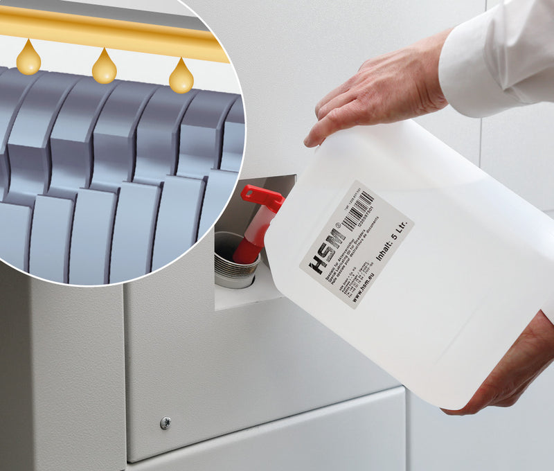 HSM Powerline FA 500.3 - 7/16 x 1 1/2 Industrial Shredder - HSM1992