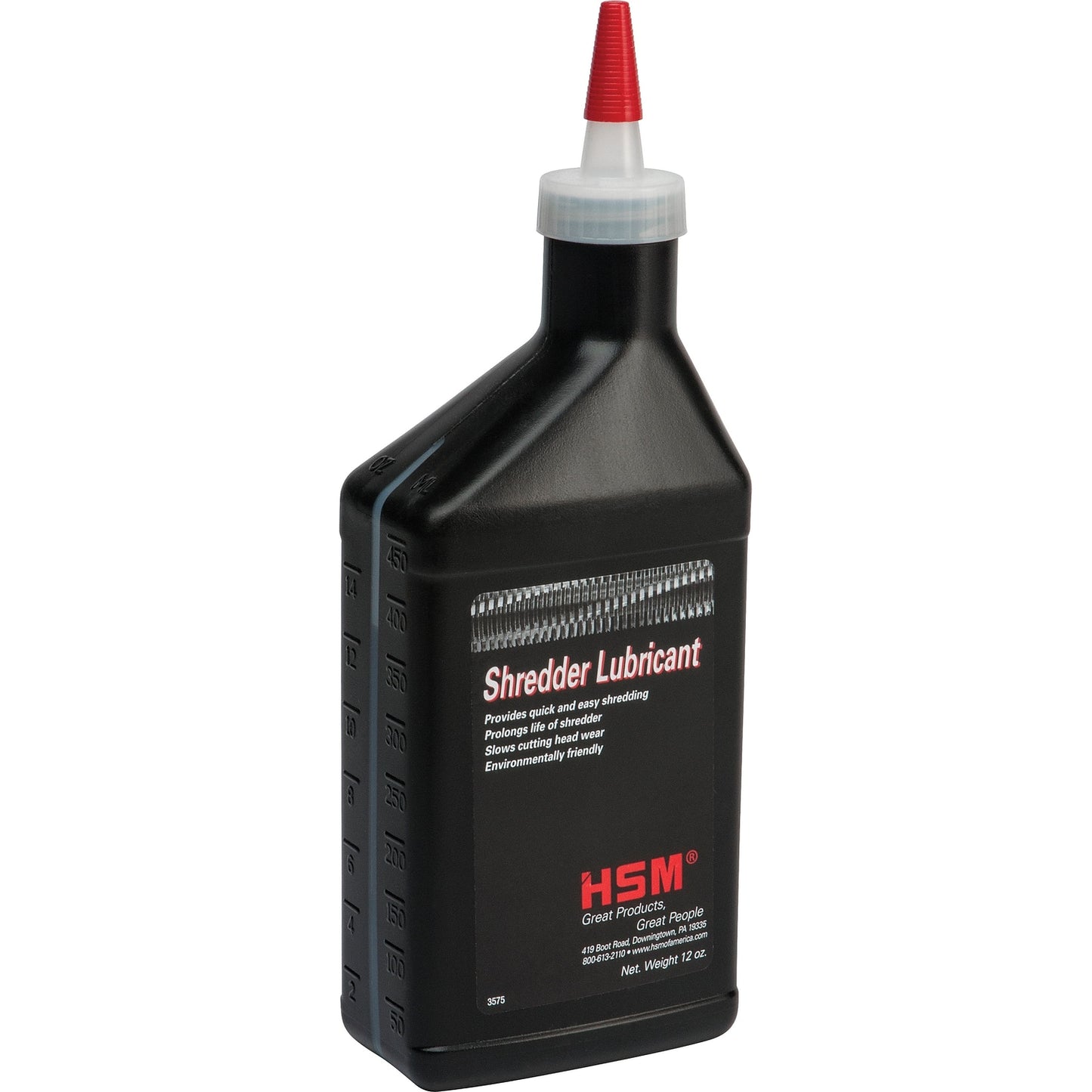 HSM Shredder Lubricant 12 oz Bottle 6 Pk - 3200000007