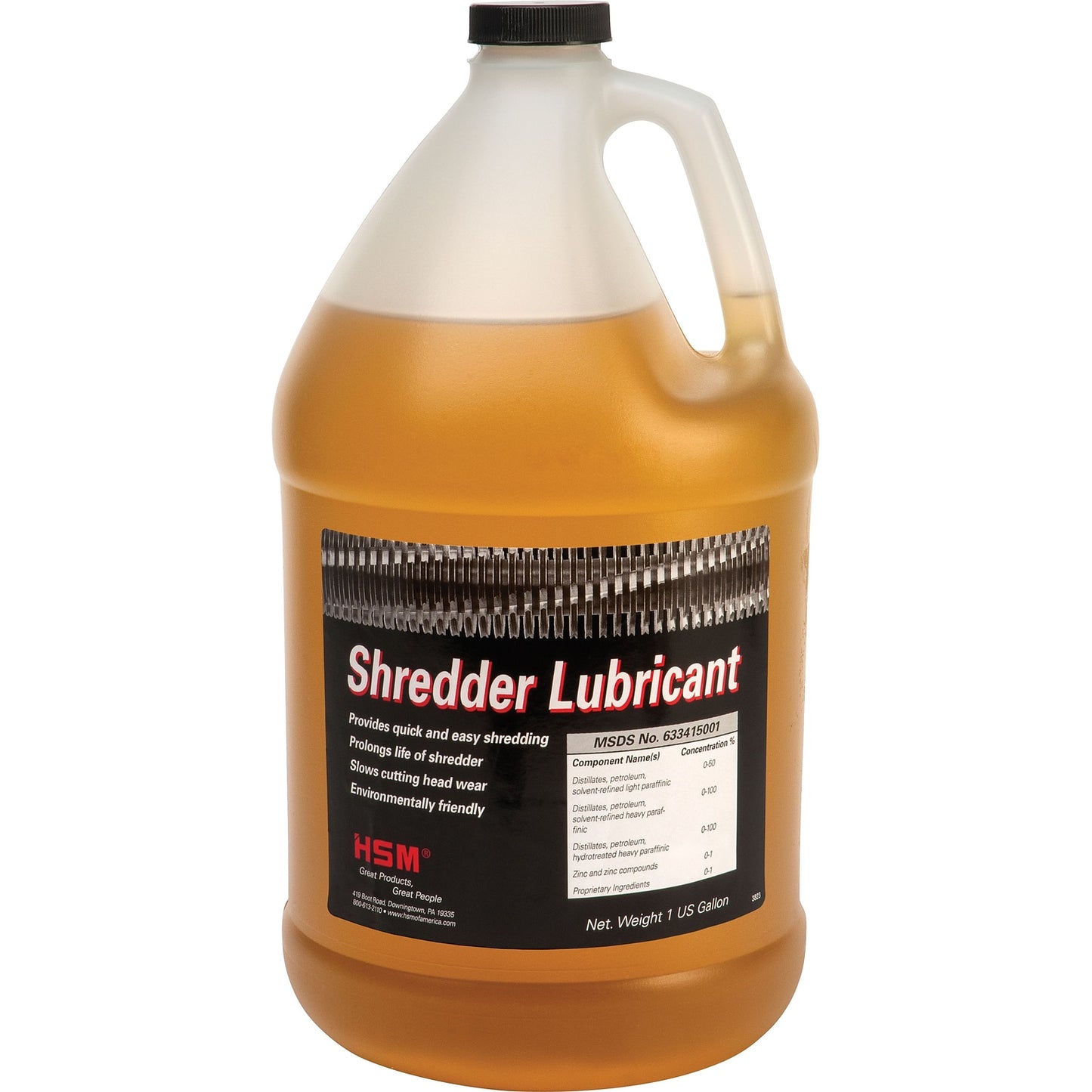 HSM Shredder Lubricant Gallon Bottle - 3200000004