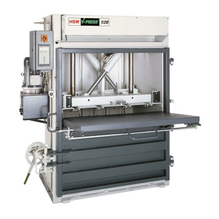 HSM6143203-HSM-HSM V-Press 820 Plus Vertical Baler
