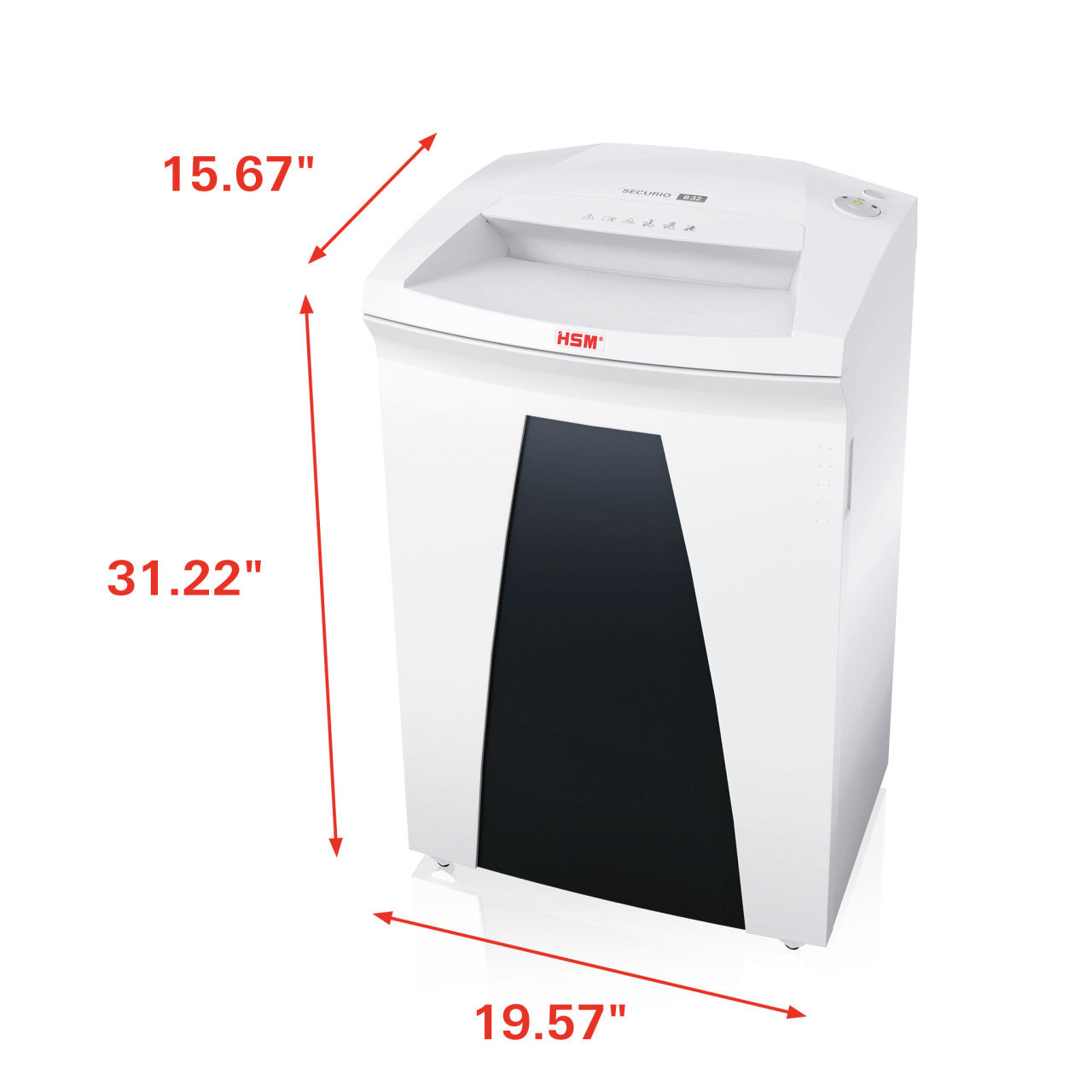 HSM SECURIO B32 1/32 x 7/16 Cross Cut Document Shredder - HSM1825