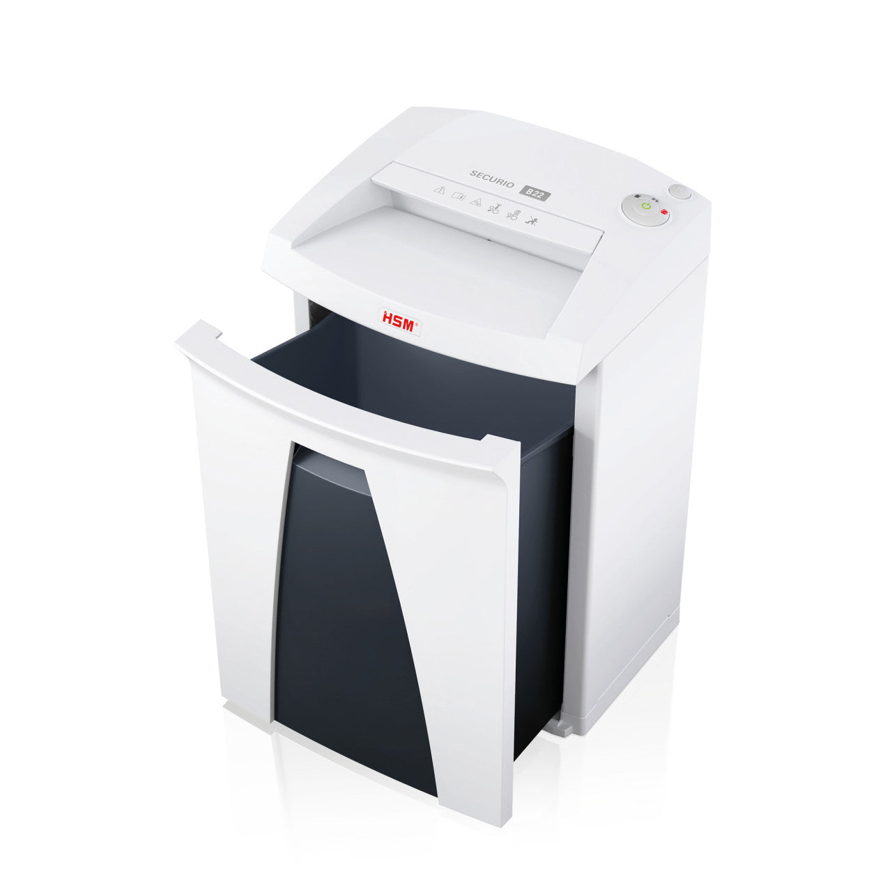 HSM SECURIO B22 1/4 Inch Strip Cut Document Shredder - HSM1831