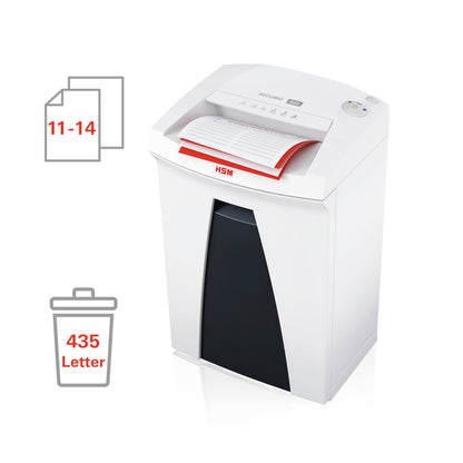 HSM SECURIO B22 1/8 x 1 1/8 Cross Cut Document Shredder - HSM1833