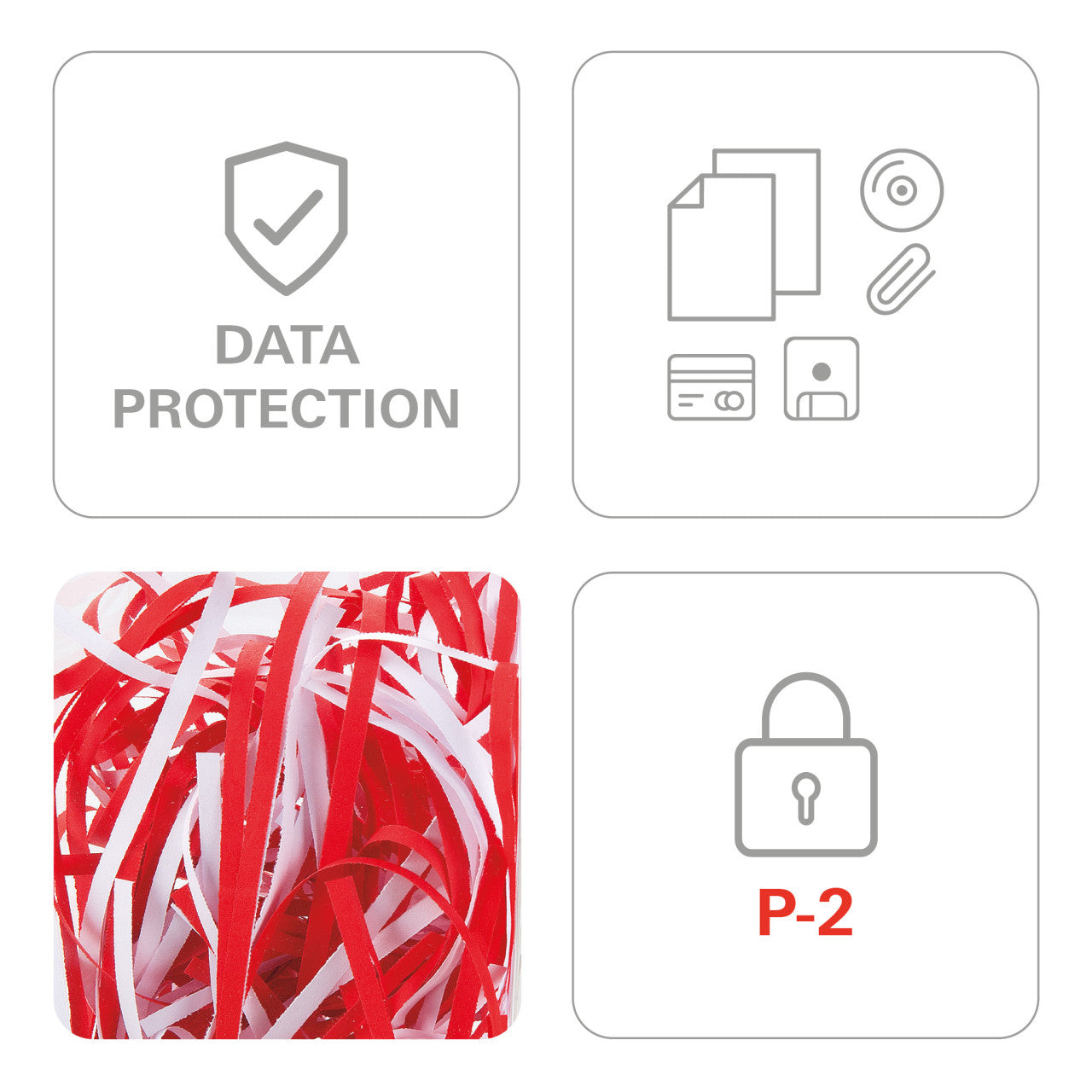 HSM SECURIO P36i 1/4 Inch Strip Cut Document Shredder - HSM1851