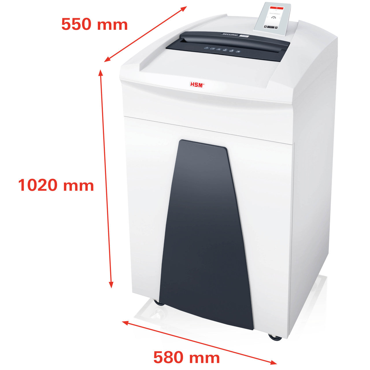 HSM SECURIO P36i 1/16 x 5/8 Cross Cut Shredder - HSM1852