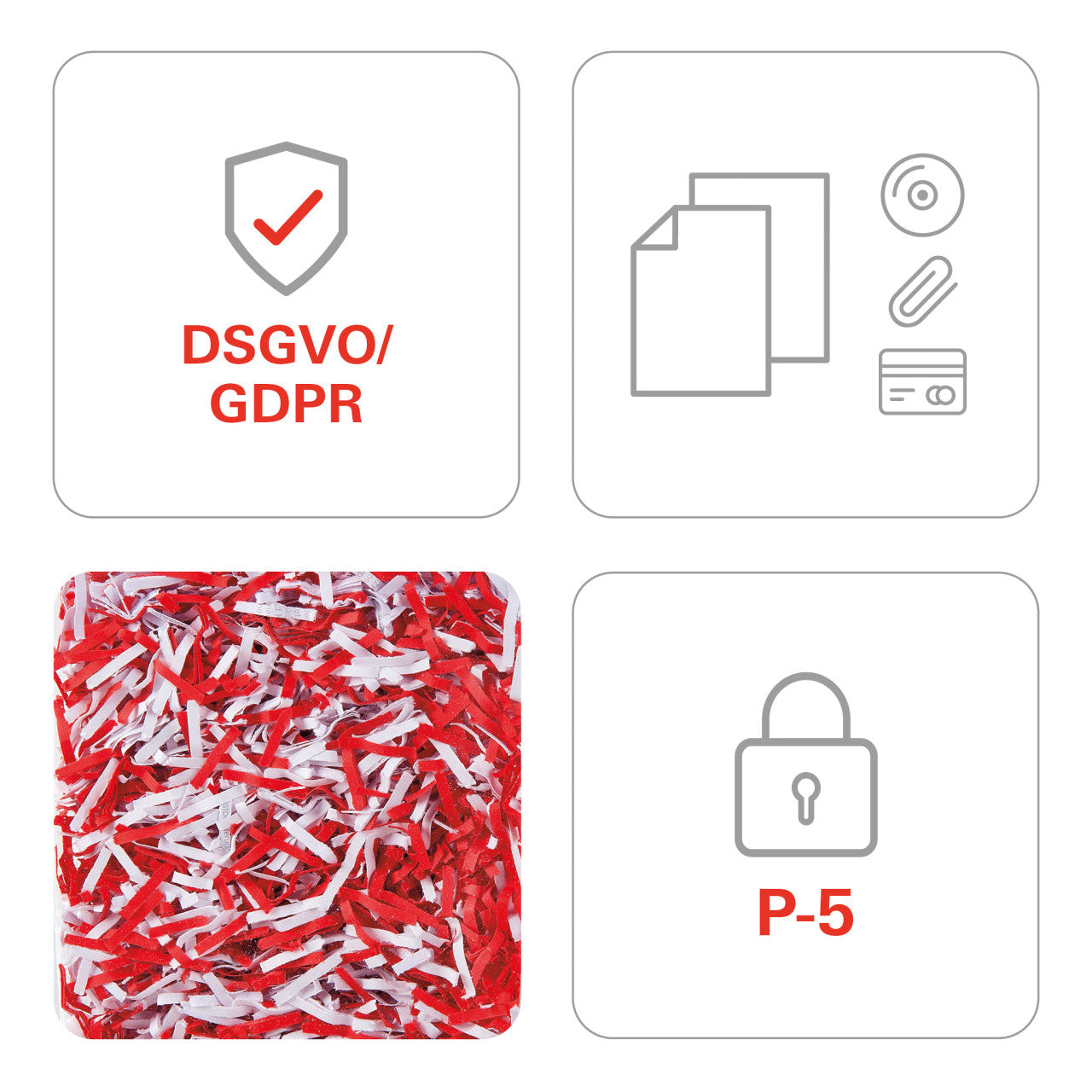 HSM SECURIO P36i 1/16 x 5/8 Cross Cut Shredder - HSM1852