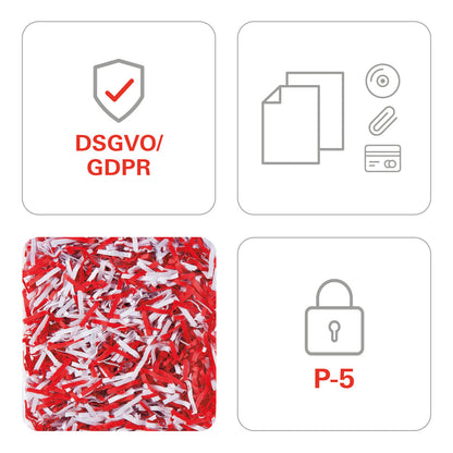 HSM SECURIO P36i 1/16 x 5/8 Cross Cut Shredder - HSM1852