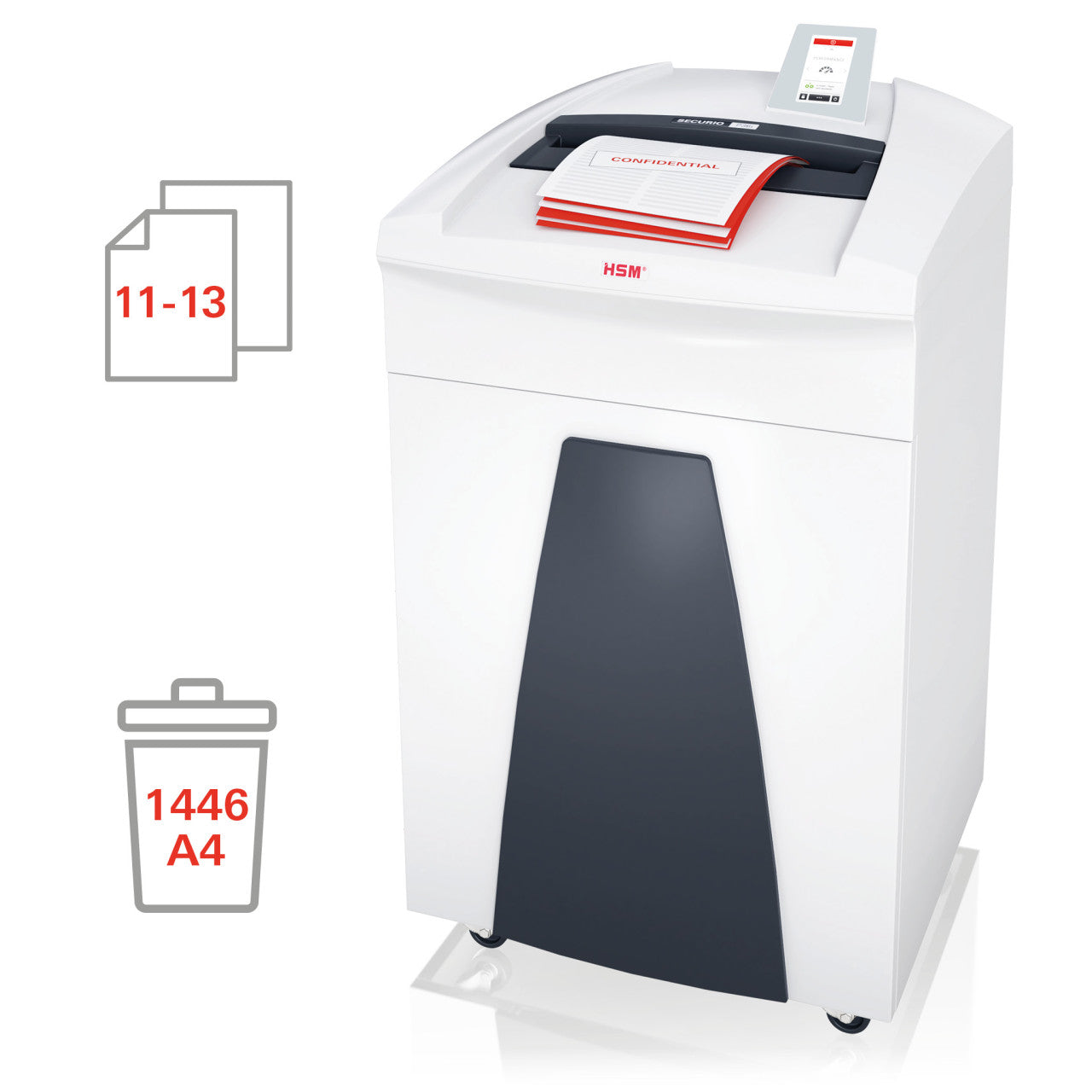 HSM SECURIO P36i 1/32 x 7/16 Cross Cut Document Shredder - HSM1855
