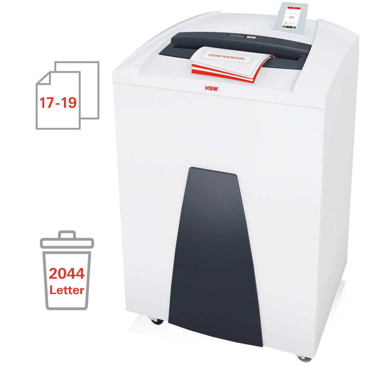 HSM SECURIO P44i 1/32 x 7/16 Cross Cut Document Shredder - HSM1875