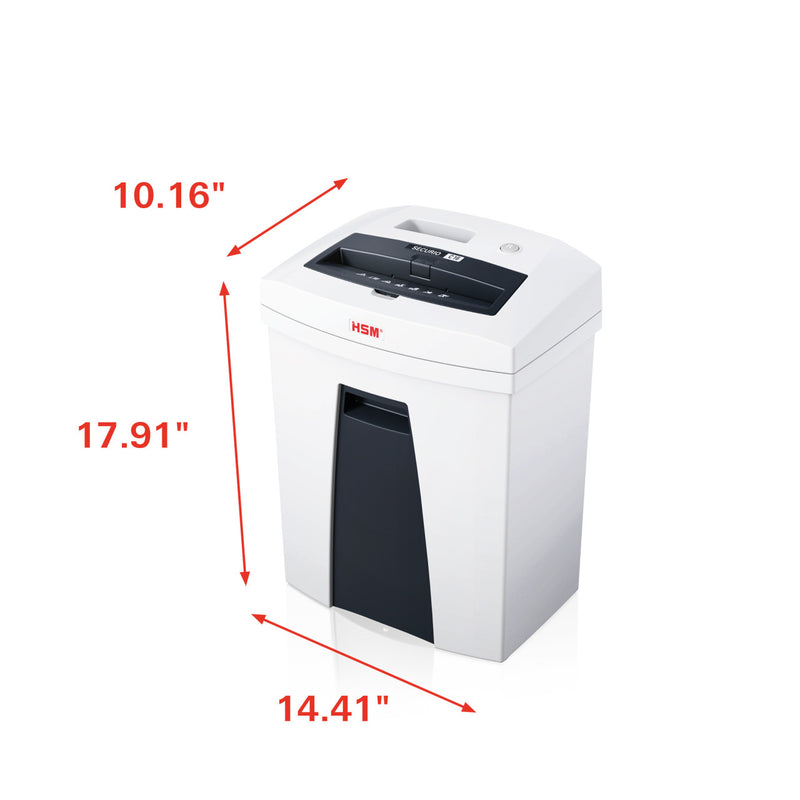 HSM SECURIO C16 1/8 inch Strip Cut Document Shredder - HSM1900
