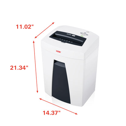 HSM SECURIO C18 1/8 x 1 1/8 Cross Cut Document Shredder - HSM1913