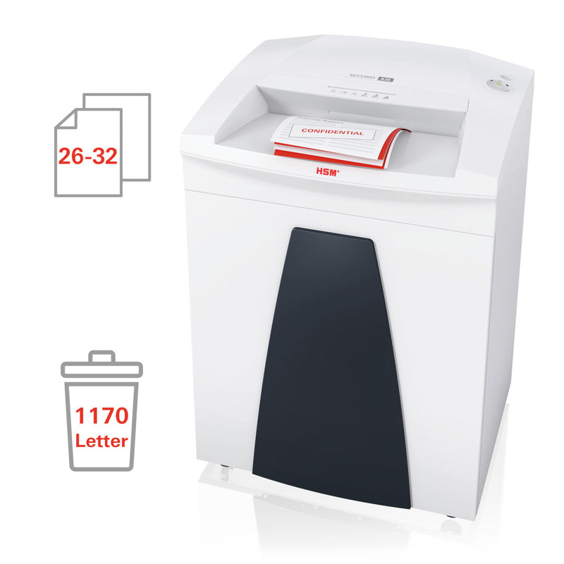 HSM SECURIO B35 1/8 inch Strip Cut Document Shredder - HSM1920