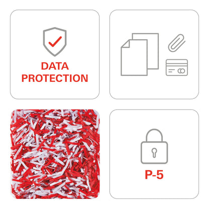 HSM SECURIO AF150 1/16 x 5/8 AutoFeed Document Shredder - HSM2082