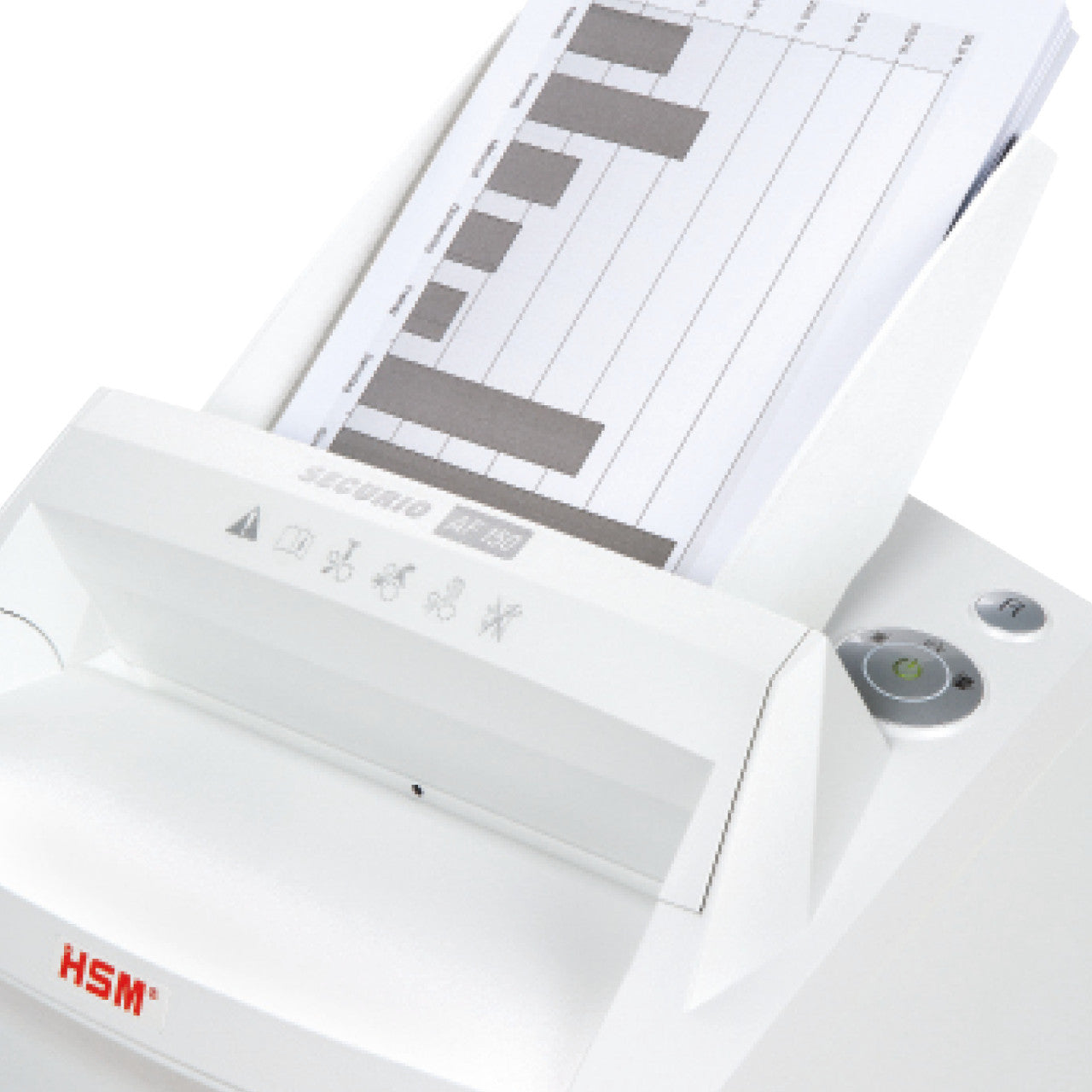HSM SECURIO AF150 1/32 x 7/16 AutoFeed Cross Cut Document Shredder - HSM2085