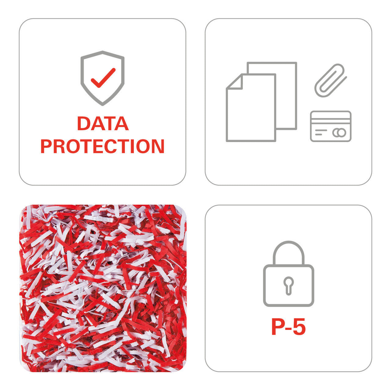 HSM SECURIO AF300 1/16 x 5/8 AutoFeed Document Shredder - HSM2092