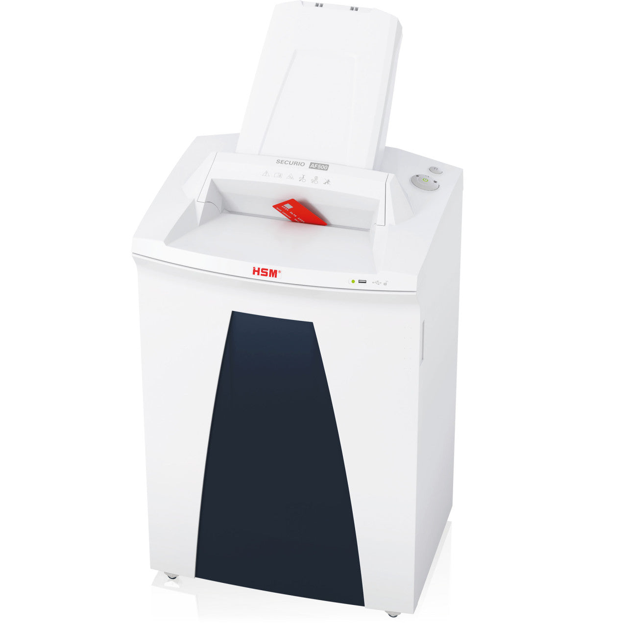 HSM SECURIO AF500 1/16 x 5/8 AutoFeed Cross Cut Document Shredder - HSM2102