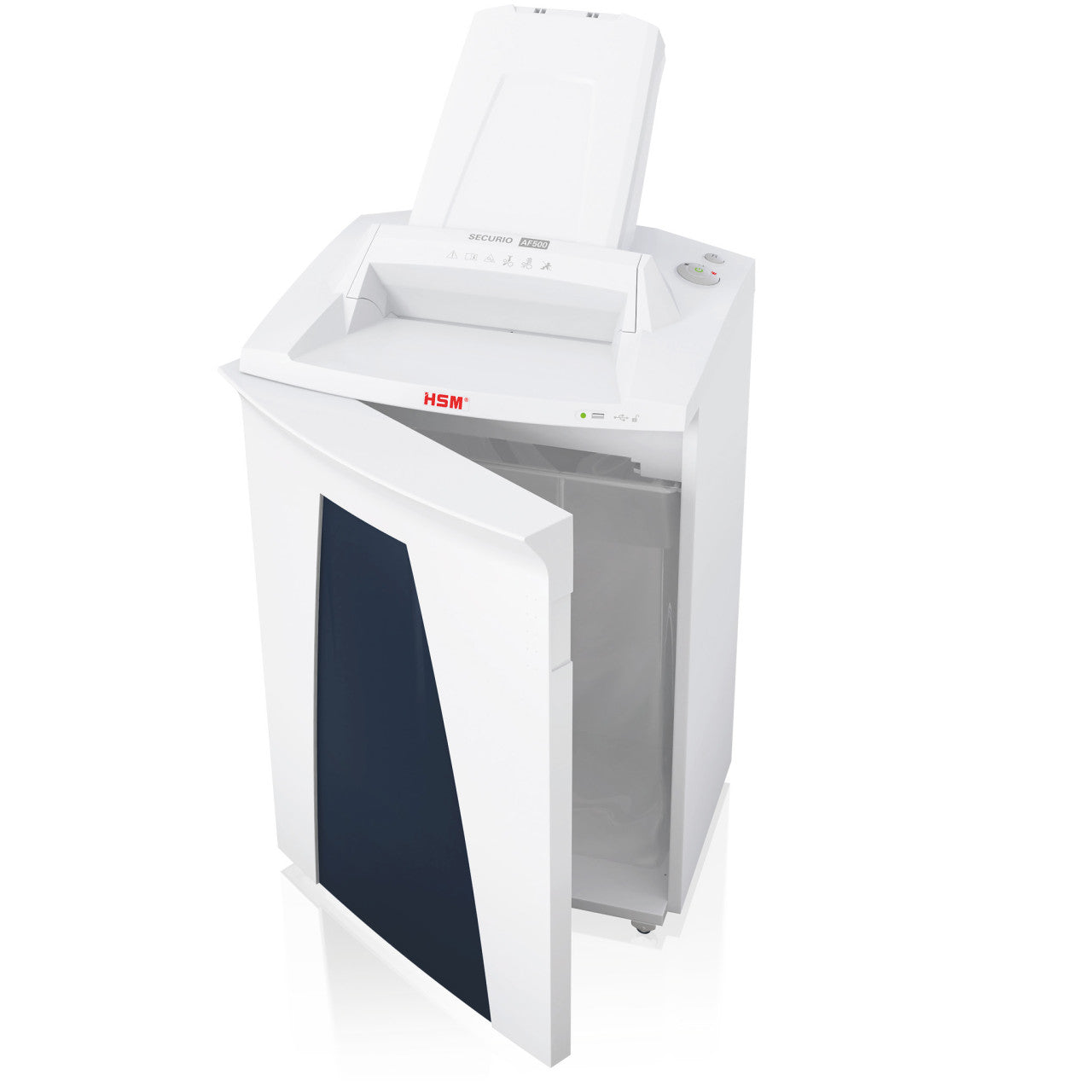 HSM SECURIO AF500 1/16 x 5/8 AutoFeed Cross Cut Document Shredder - HSM2102
