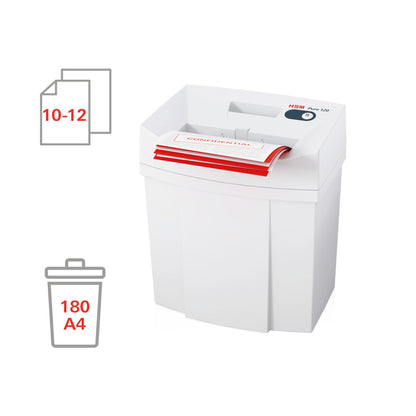 HSM Pure 120 Strip Cut Shredder for General Shredding