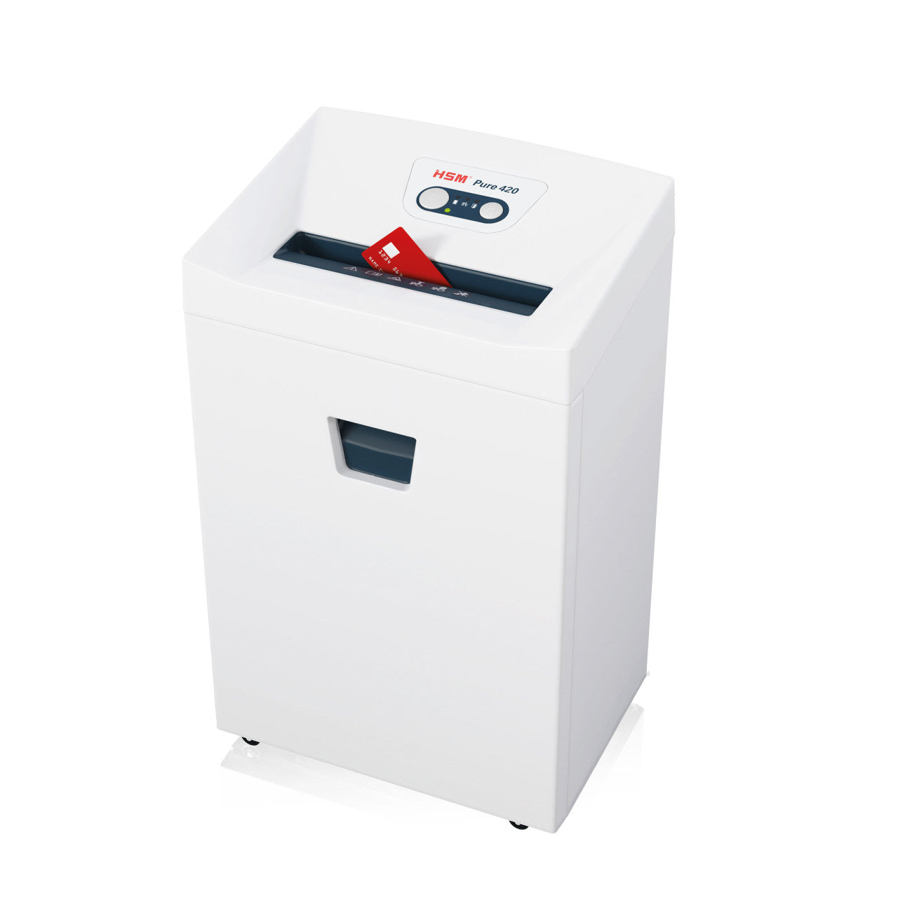 HSM Pure 420 1/4 inch Strip Cut Document Shredder - HSM2341