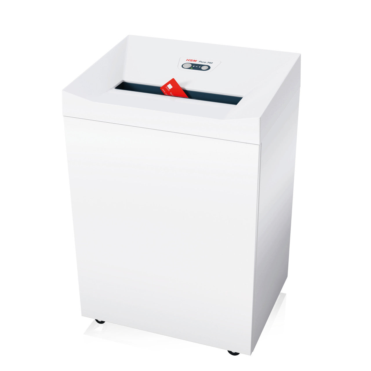 HSM Pure 740 1/4 Inch Strip Cut Document Shredder - HSM2371