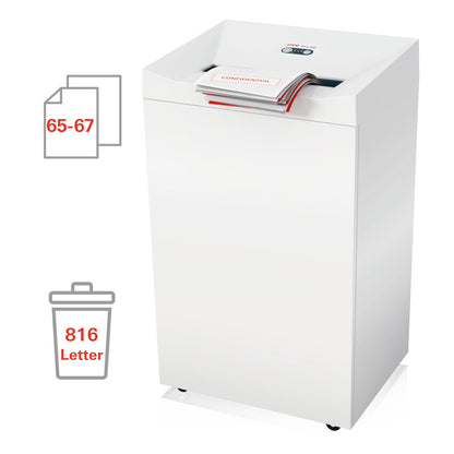 HSM Pure 940 1/4 Inch Strip Cut Document Shredder - HSM2391