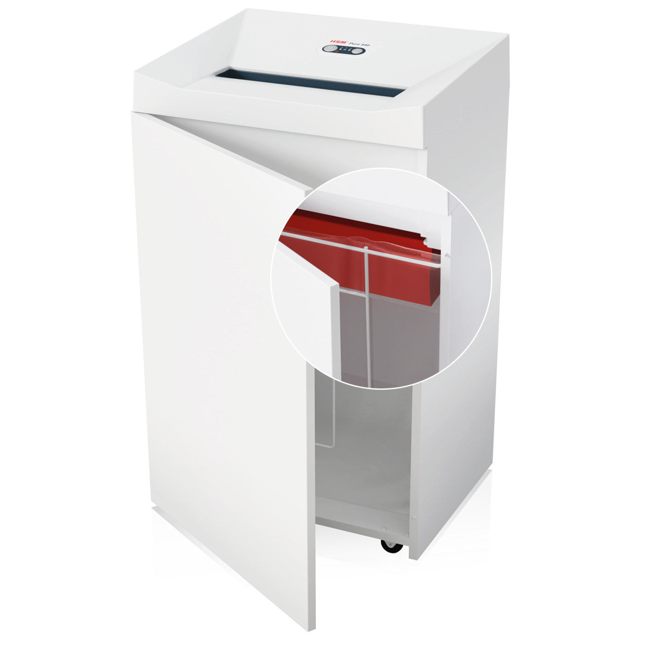 HSM Pure 940 1/4 Inch Strip Cut Document Shredder - HSM2391