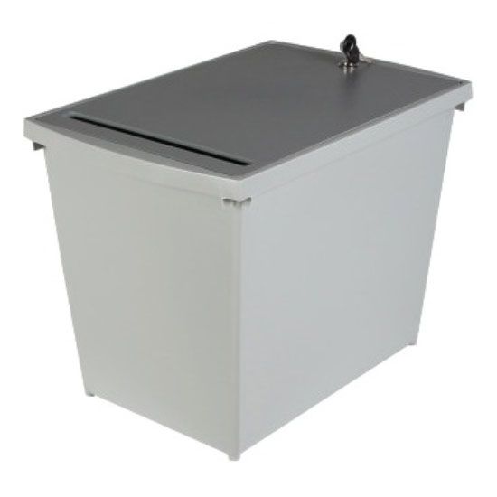 HSM Personal Document Container - Gray [BD-PDC-44-720D] 720 Key Code