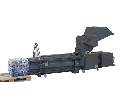 HSM CP 4988 Cursher and Baler Combinatio for PET Beverage and Aluminium Cans