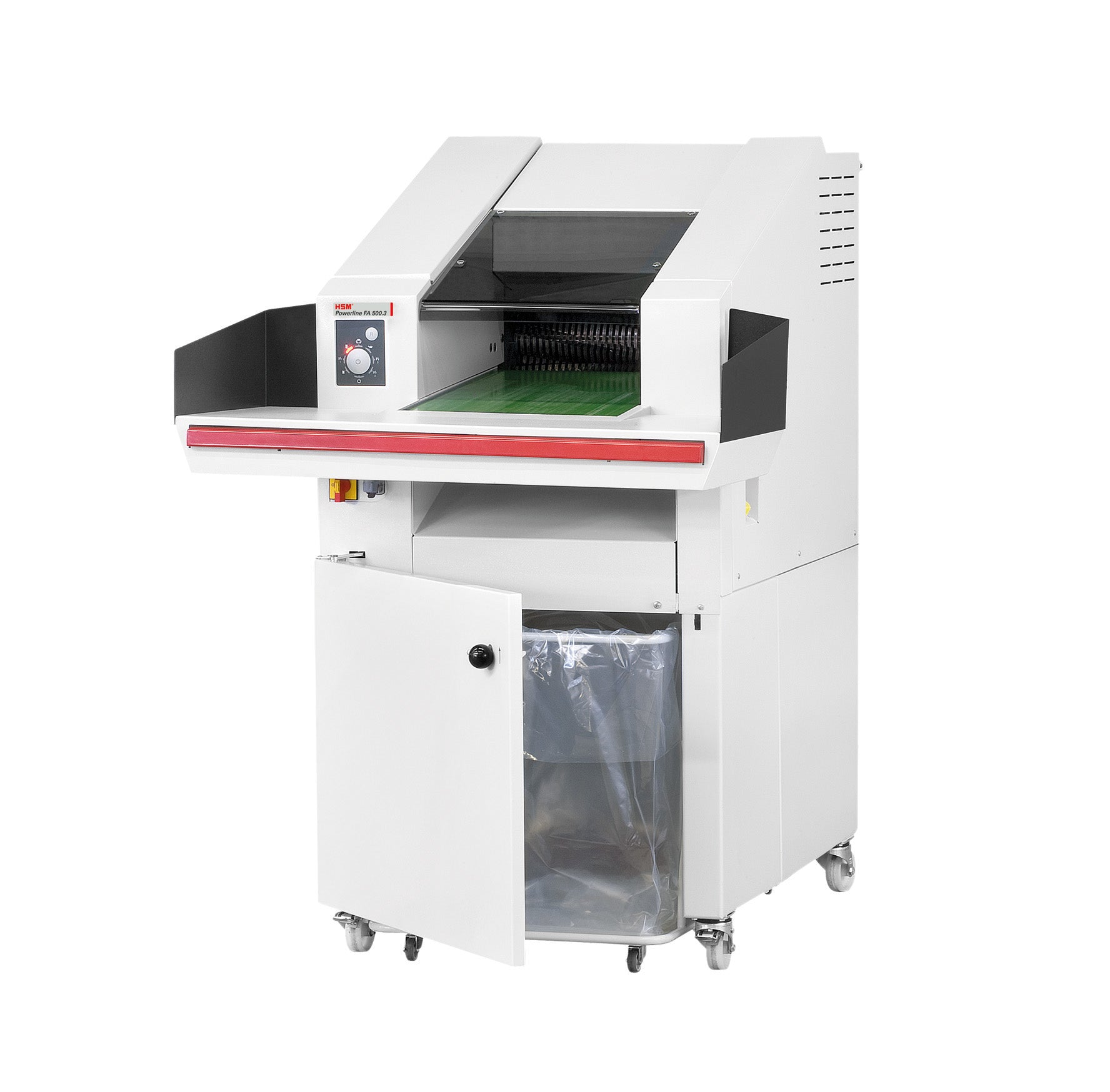 HSM Powerline FA 500.3 - 1/4 x 1 1/2 Industrial Shredder - HSM1990