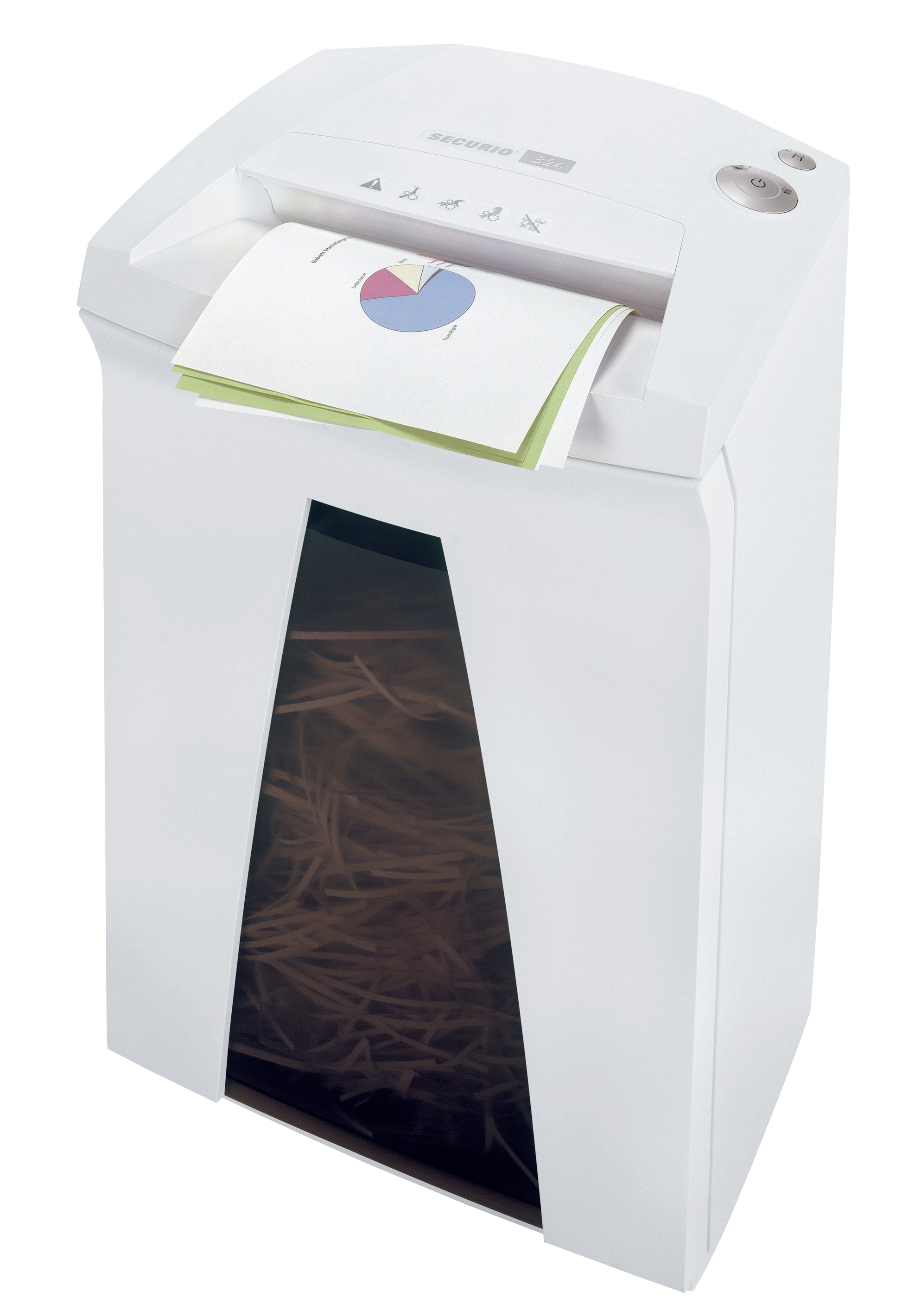 HSM SECURIO B24 1/32 x 3/16 Cross Cut Document Shredder - HSM17844