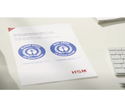 HSM SECURIO C16 1/8 inch Strip Cut Document Shredder - HSM1900