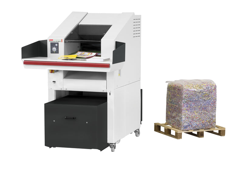 HSM Powerline SP 5080 - 7/16 x 1 1/2 - 3 5/32 Industrial Shredder and Baler - HSM365520