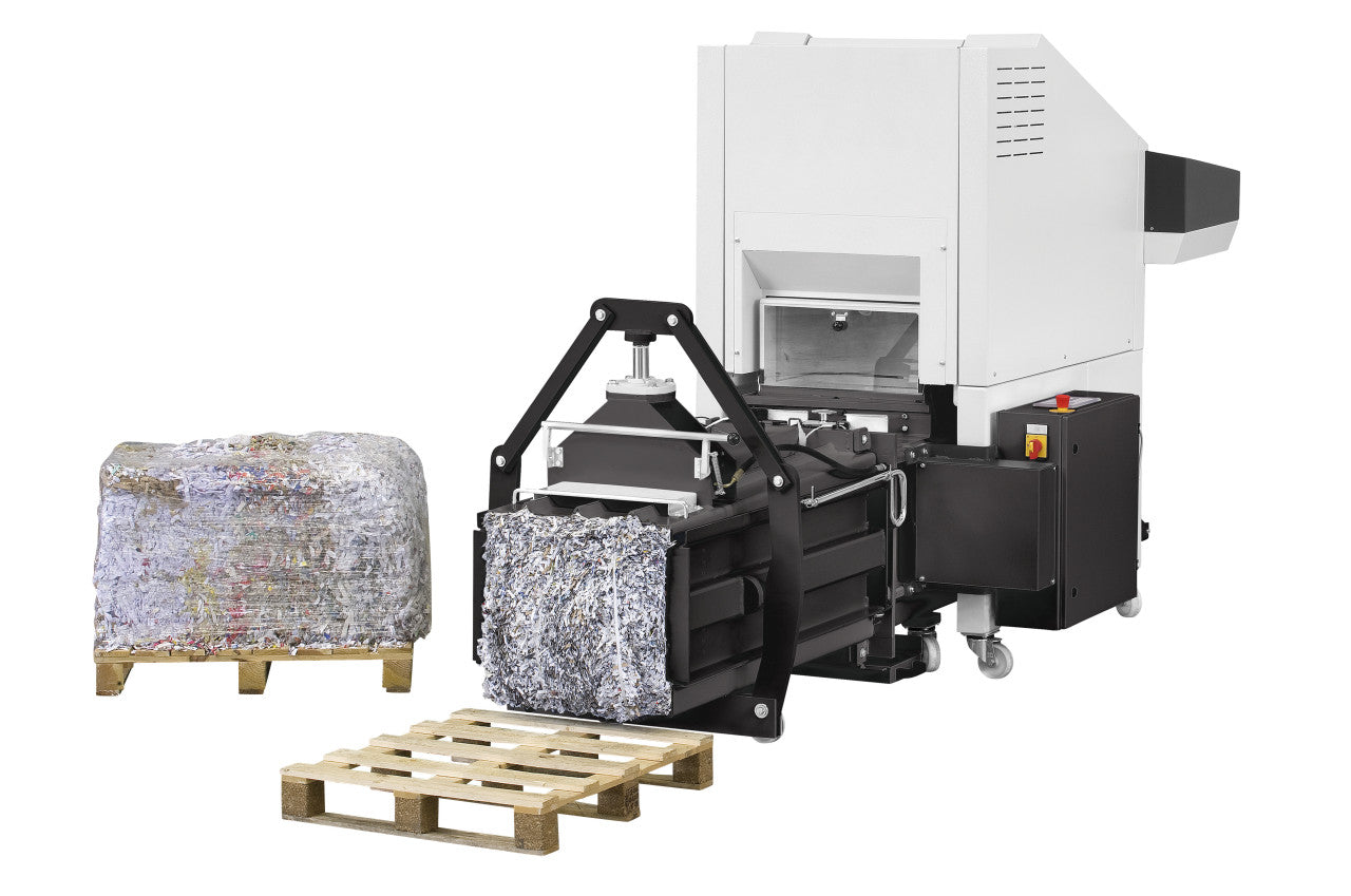 HSM Powerline SP 5088 - 7/16 x 1 1/2 - 3 5/32 Industrial Shredder and Baler - HSM365511