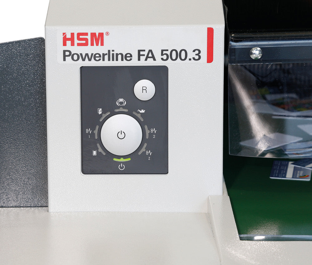 HSM Powerline FA 500.3 1/8 x 1 1/2 Industrial Shredder - HSM1994