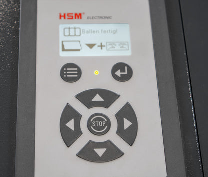 HSM Powerline SP 5080 - 7/16 x 1 1/2 - 3 5/32 Industrial Shredder and Baler - HSM365520